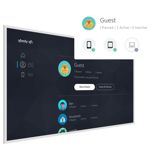 xfinity user profile