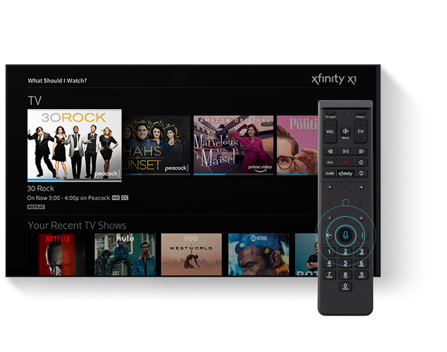 x1 app screen and remote