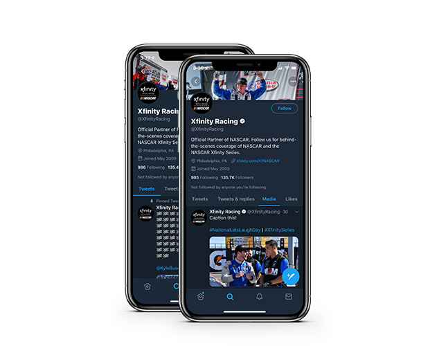 Streaming Nascar racing on mobile phones