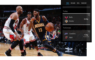 XFINITY X1 Sports Mobile