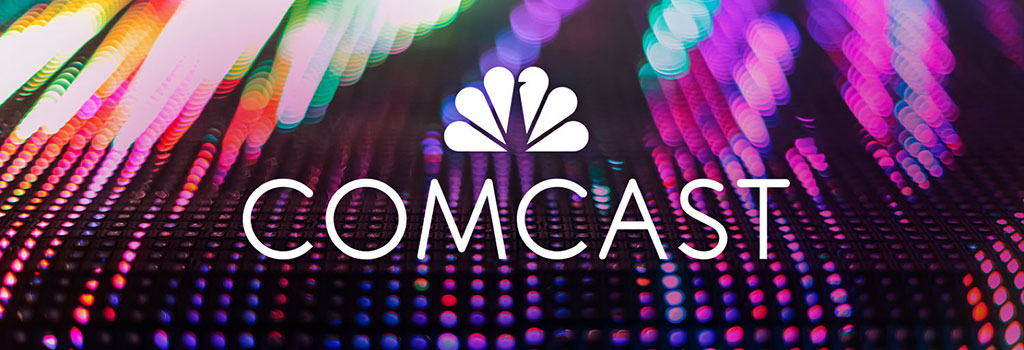 comcast official logo white