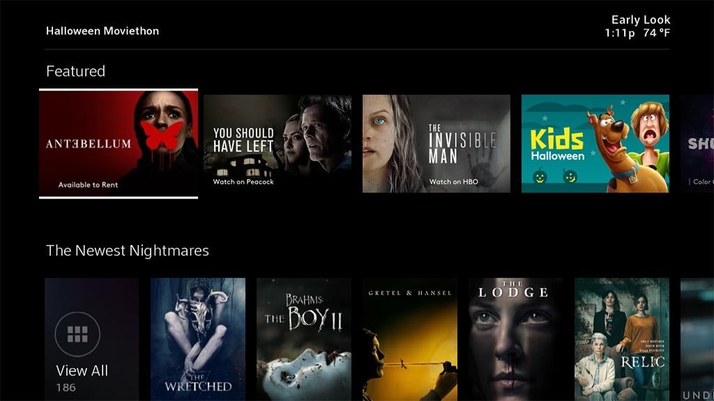 Watch if You Dare! It’s Time for the 2020 Halloween Moviethon on Xfinity X1