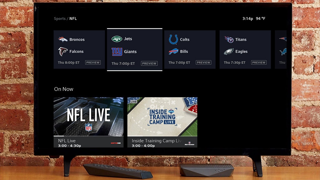 Catch the NFL Preseason and More with NFL Network Xfinity