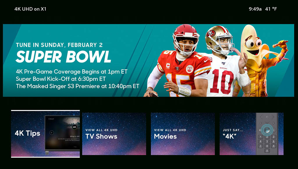 Super Bowl LIV Where to Watch, How to Watch with Xfinity