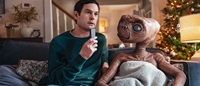 Elliott and ET using Voice Remote