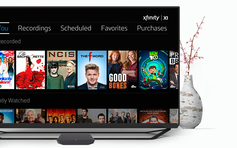 Equipo de XFINITY X1 para DVR Mobile