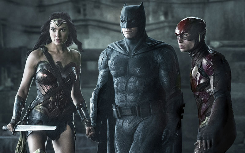 Wonder Woman, Batman y The Flash