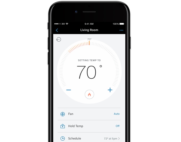 Carrier Côr Thermostat Xfinity Home